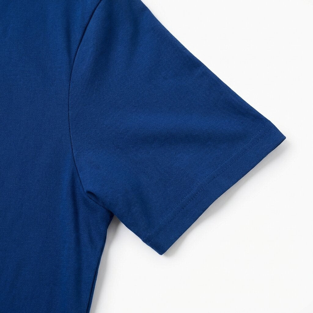 Kimland T-shirt Bleu Imprimé Graphique Homme