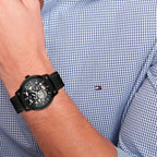 Montre Tommy Hilfiger Automatique Cadran Squelette Homme
