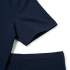 Kimland T-shirt Bleu Marine Logo Homme