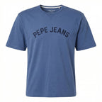 Pepe Jeans T-shirt Logo Bleu Homme