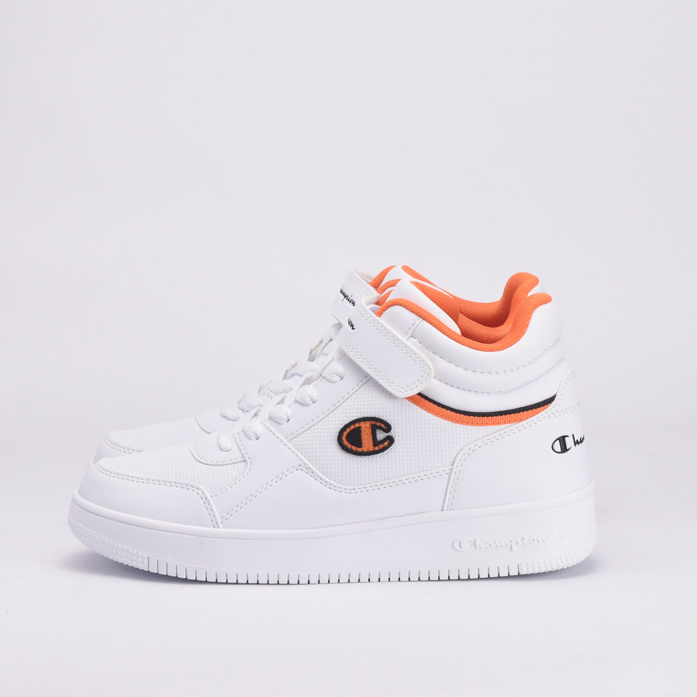 Champion Baskets Montantes Style Urbain Blanc Enfant