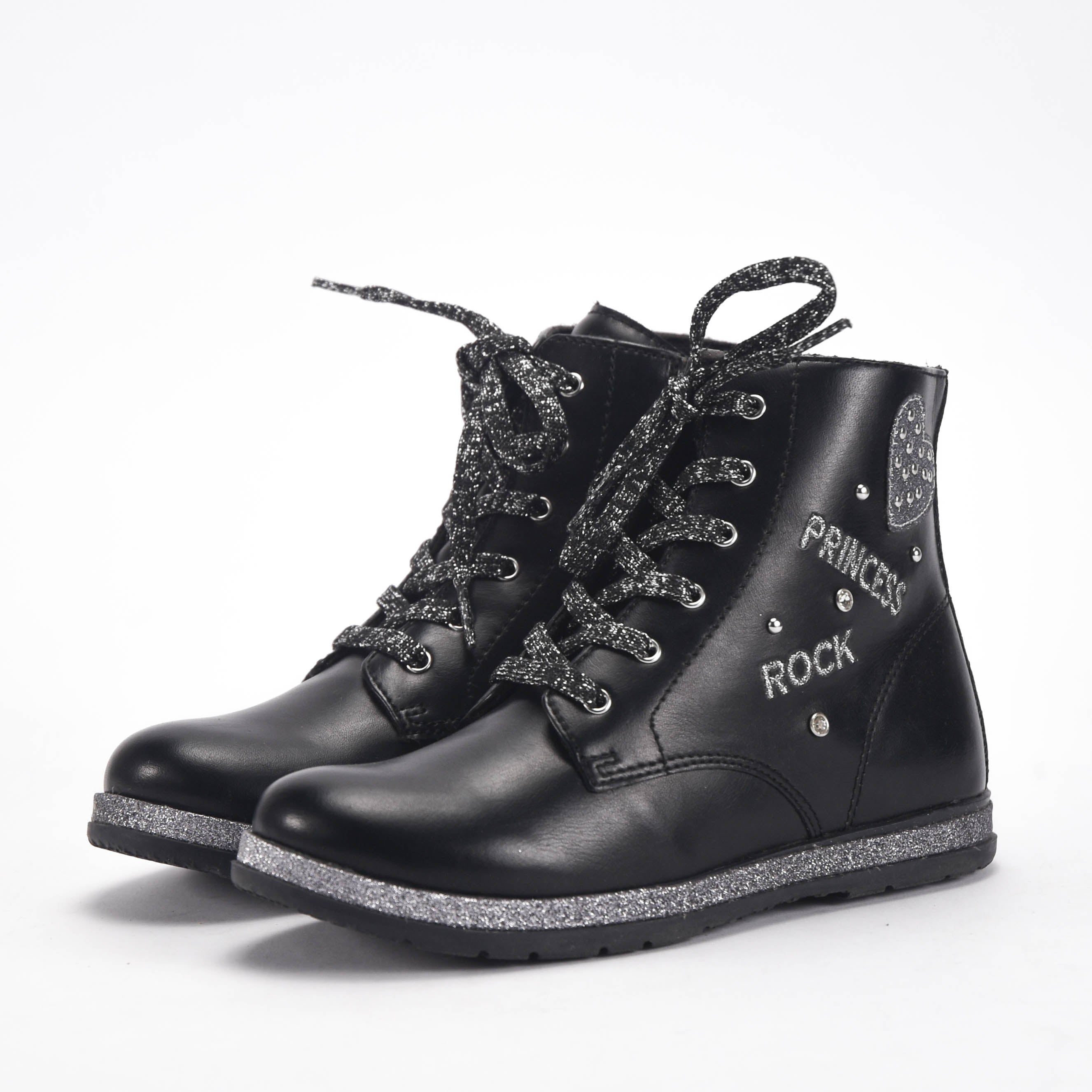 Chicco Bottines Princess Rock à Paillettes pour Fille
