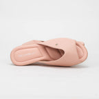 Piccadilly Sabots Compensés Élégants Rose Poudré Femme