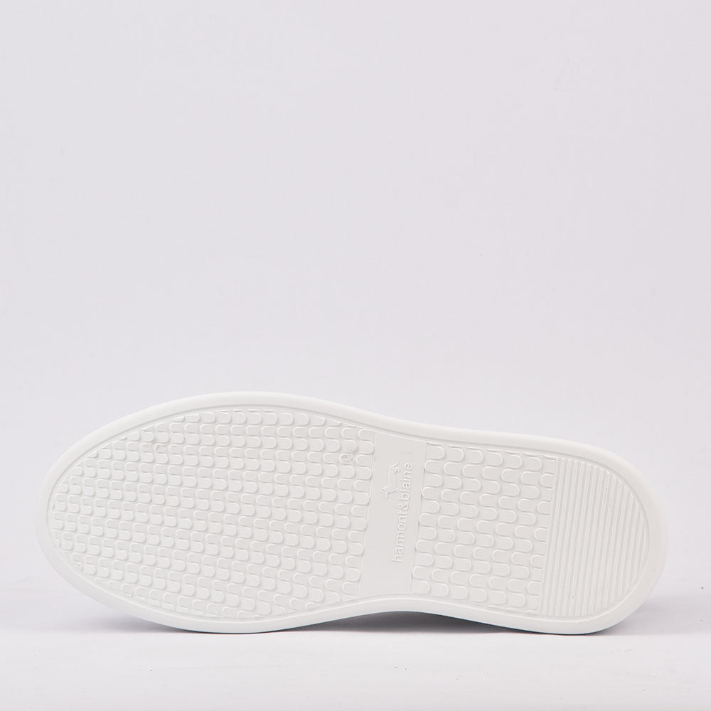 HARMONT AND BLAINE SCARPA UOMO CALF BIANCO  ﻿ 5