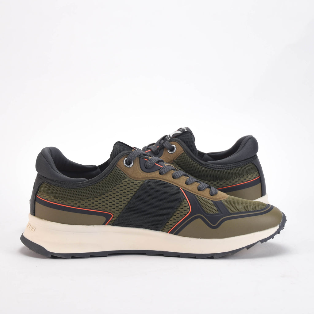 Pepe Jeans Sneakers Kenton Kaki et Noir Homme