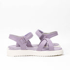 Kimland Sandales Femme Confortables Violettes