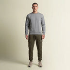 DEPART Pantalon Jogging Cargo Slim Homme Kaki