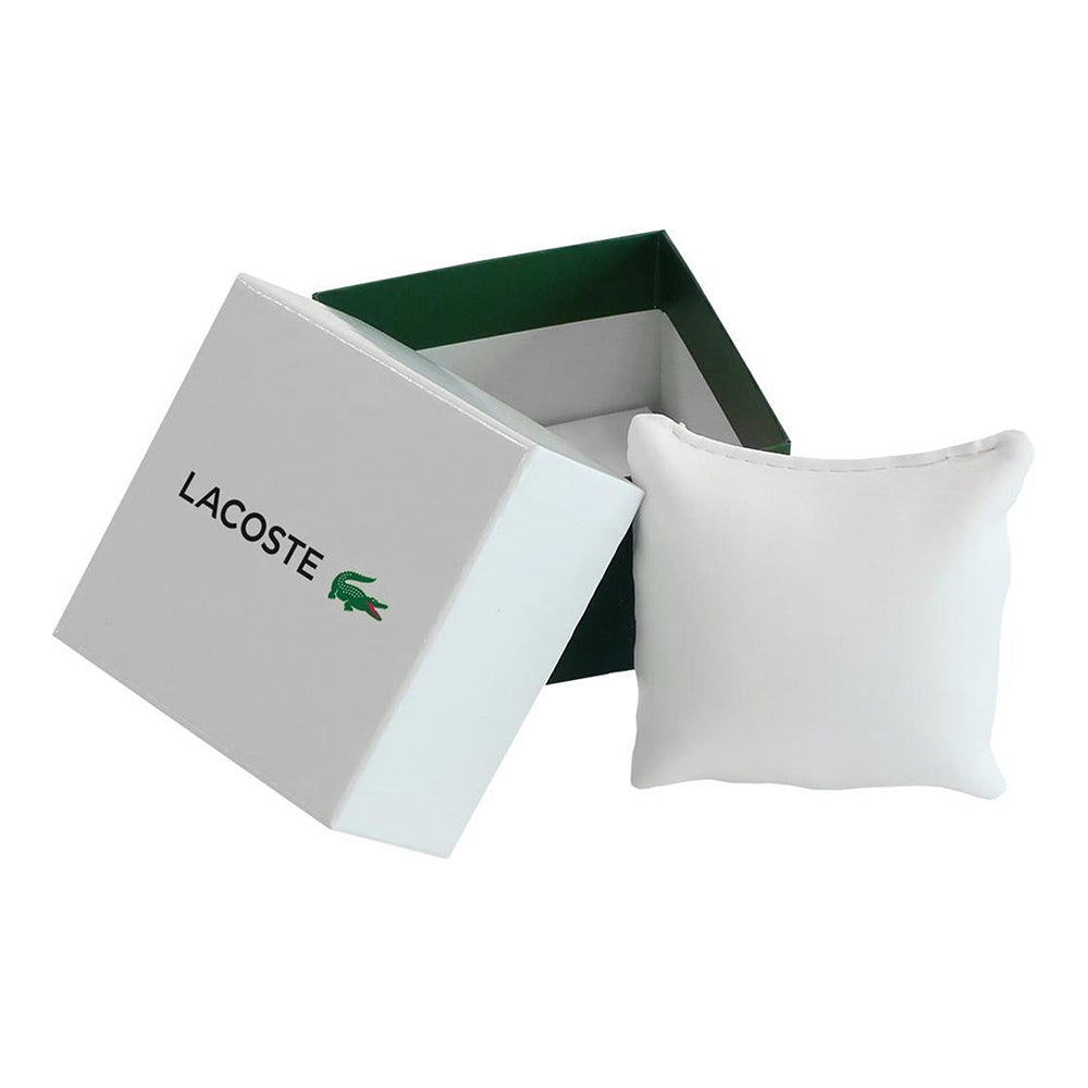 Montre Lacoste Acier Doré Cadran Bleu Élégante Homme