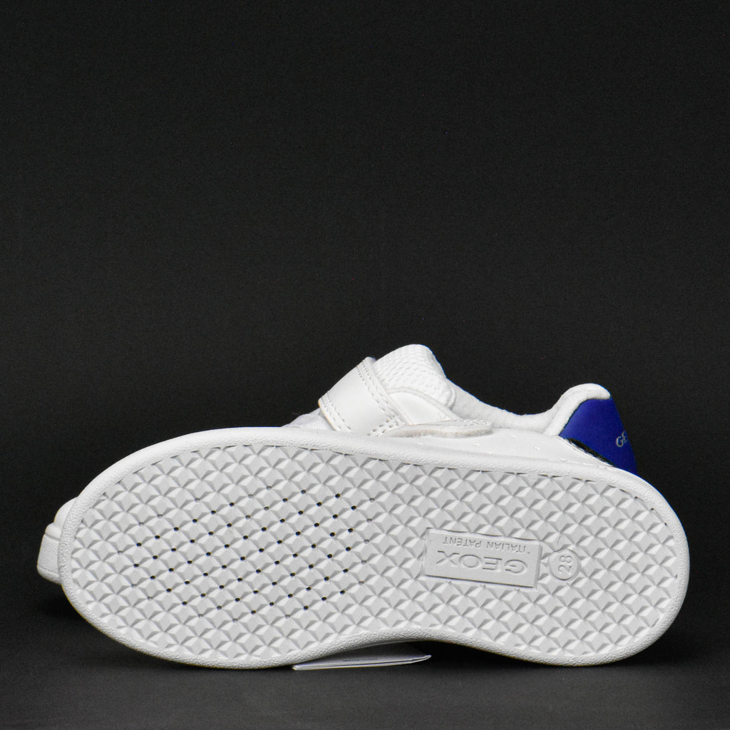 Geox Baskets Eclyper Respirantes Blanc et Bleu Enfant