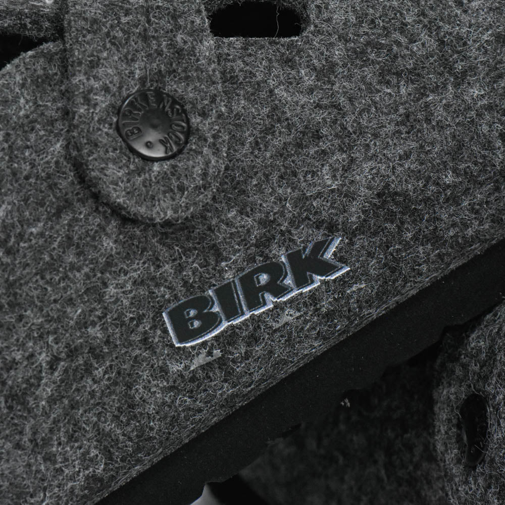 BIRKSBOT FEUTRE GRIS SOURIS PLANTA NOIR﻿ 9