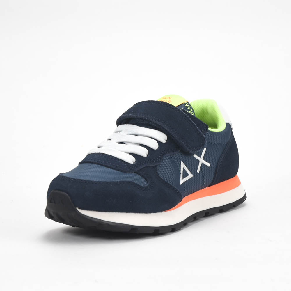 SUN68 Baskets Ally Velcro et Lacets Enfant