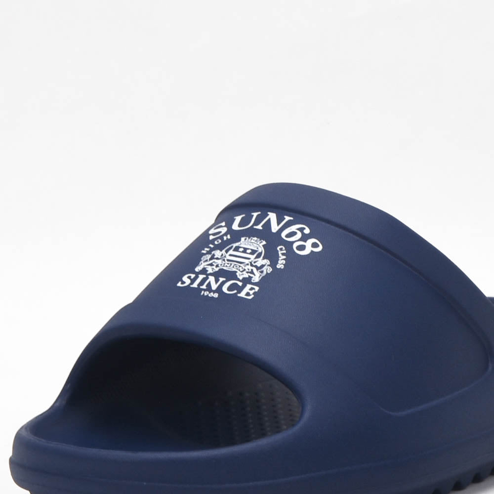 SUN68 Claquettes Logo Confortables Homme