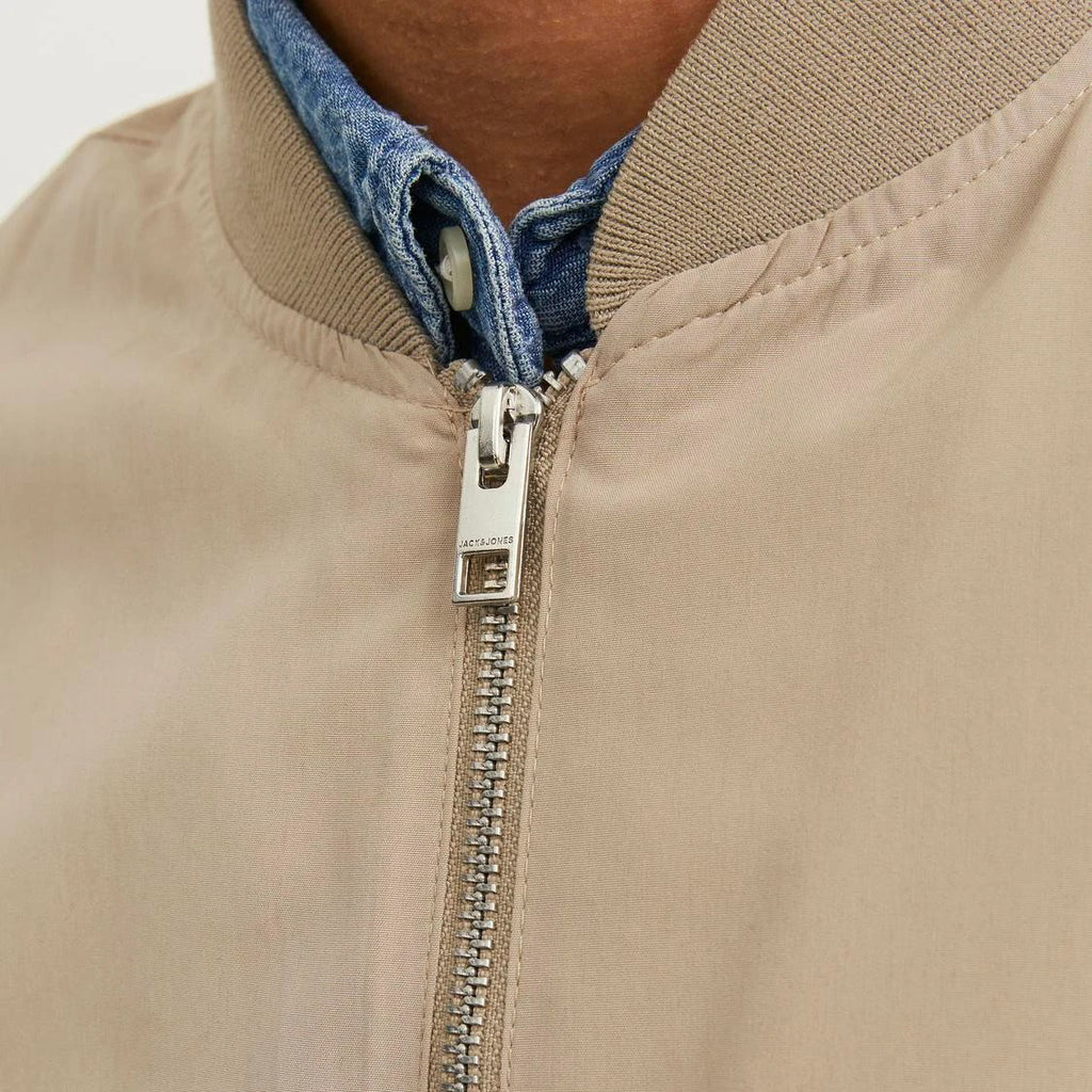 Jack & Jones Veste Bomber Légère Beige Homme
