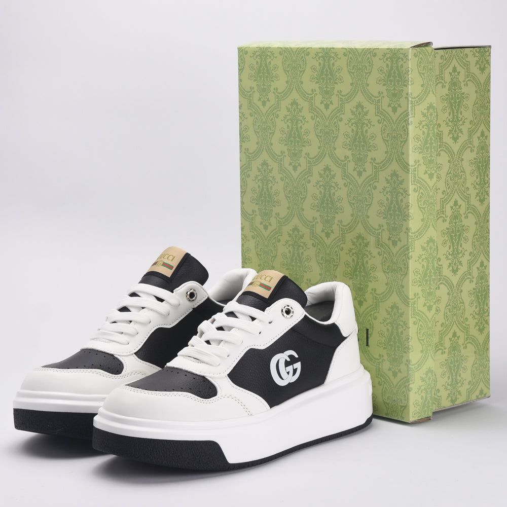 Kimland Baskets Plateforme Bicolores Tendance Femme