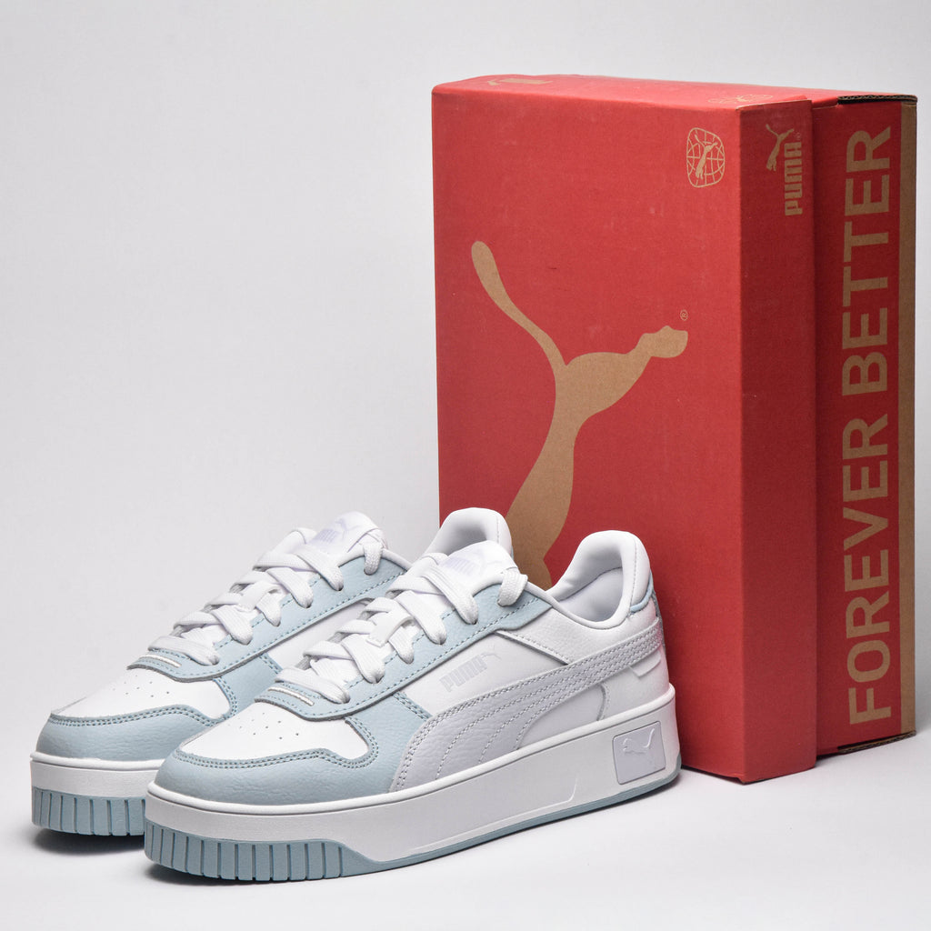 PUMA CARINA STREET JR WHITE SILVER MIST﻿ 1