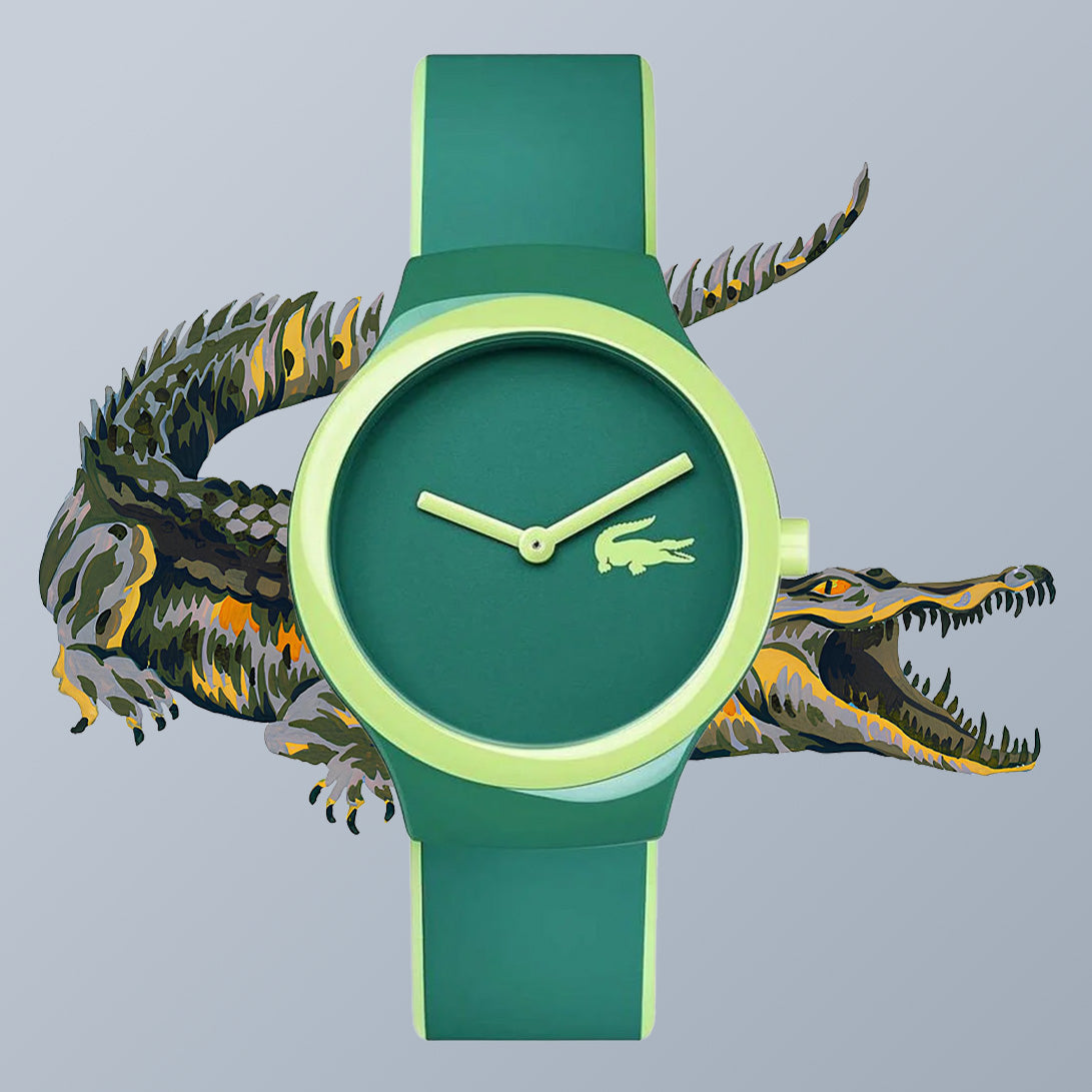 Montre Lacoste Design Bicolore Élégante Femme