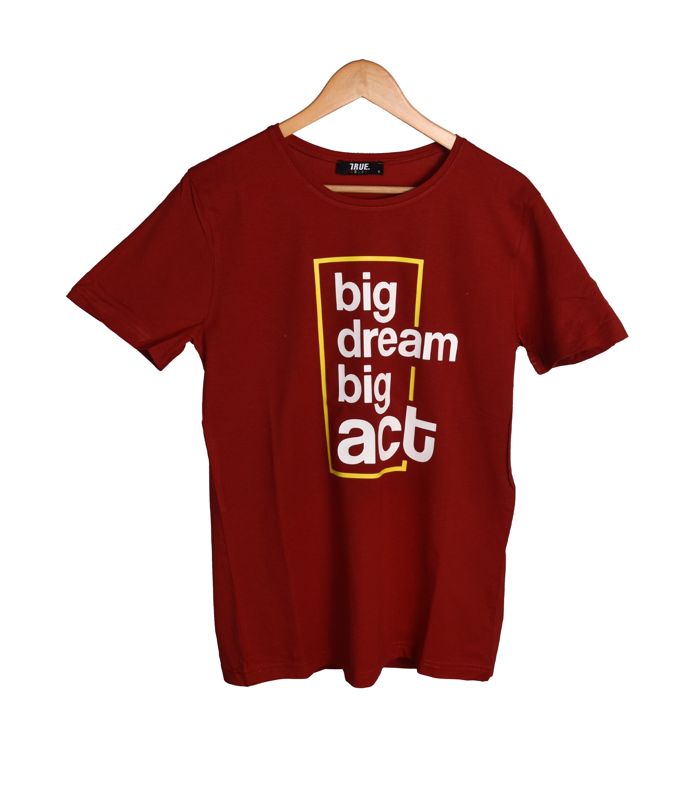 T-shirt ROUGE  *BIG DREAM BIG ACT*