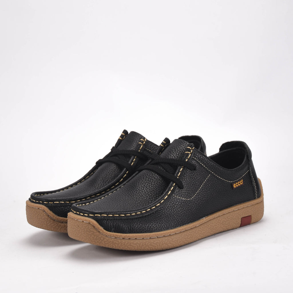 ECCO Chaussures Moccasins en Cuir Grainé Homme