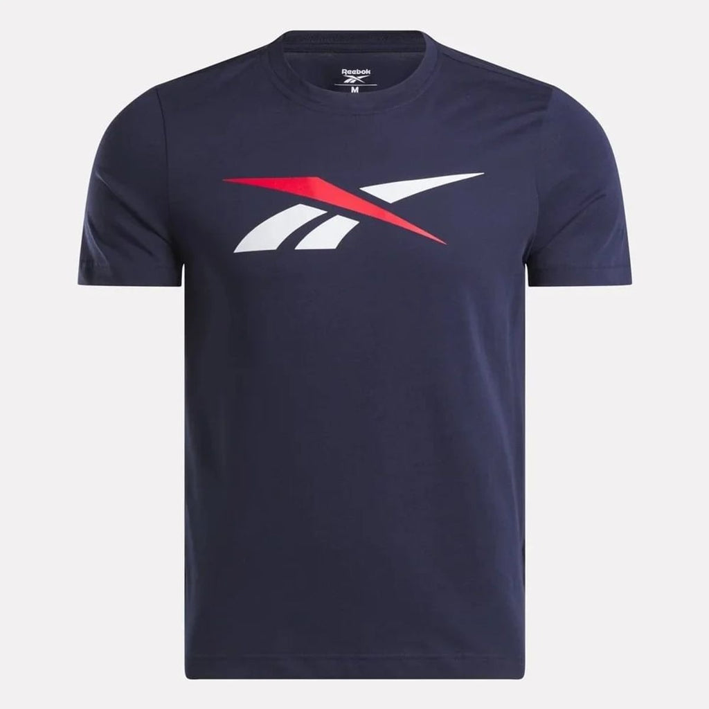 Reebok T-shirt Sport Logo Vector Coton Homme