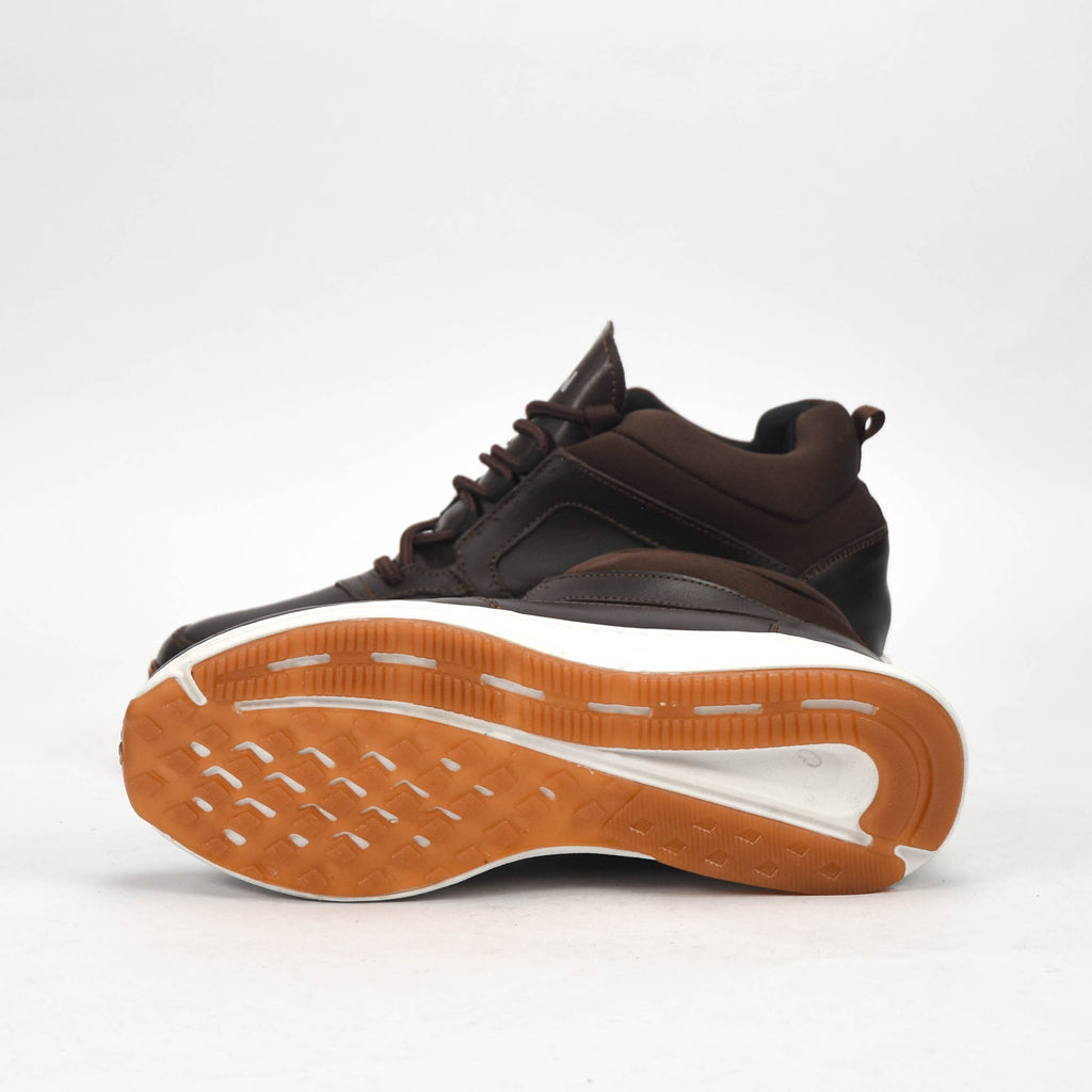 Raber Chaussures Orthopédiques en Cuir Marron Homme