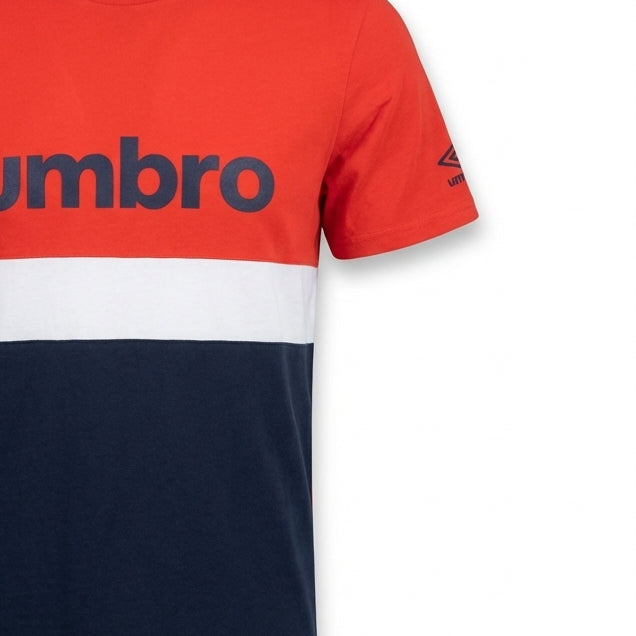 Umbro T-shirt Sportif Tricolore Homme