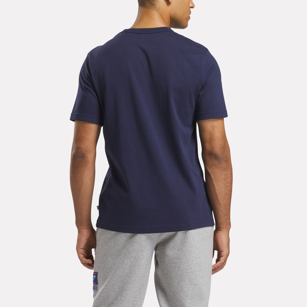Reebok T-Shirt Graphique Logo Classique Homme