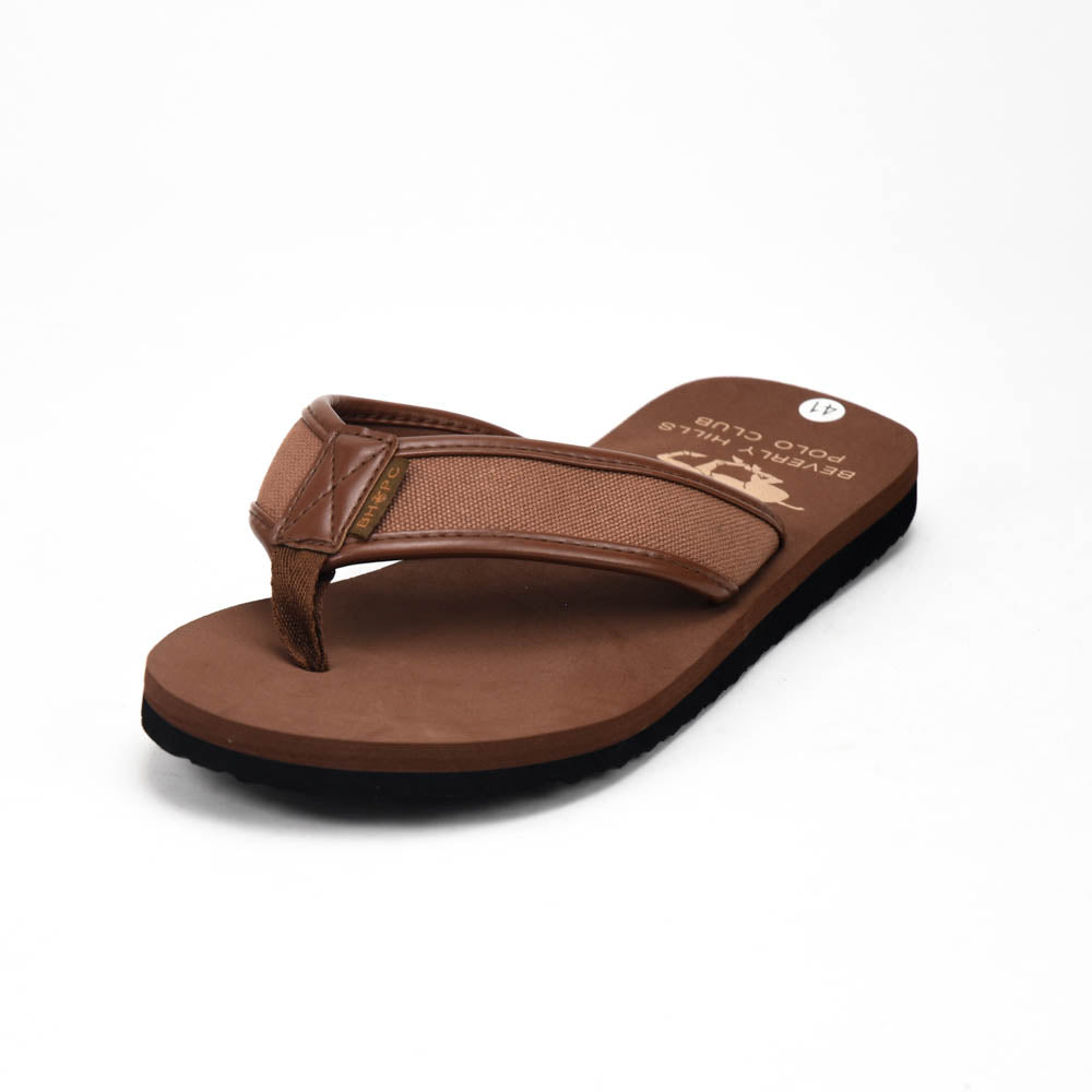 Beverly Hills Polo Club Claquettes Confortables Marron Homme