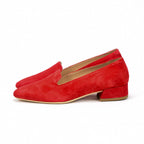 André Mocassins Femme Jubba Élégants Rouge