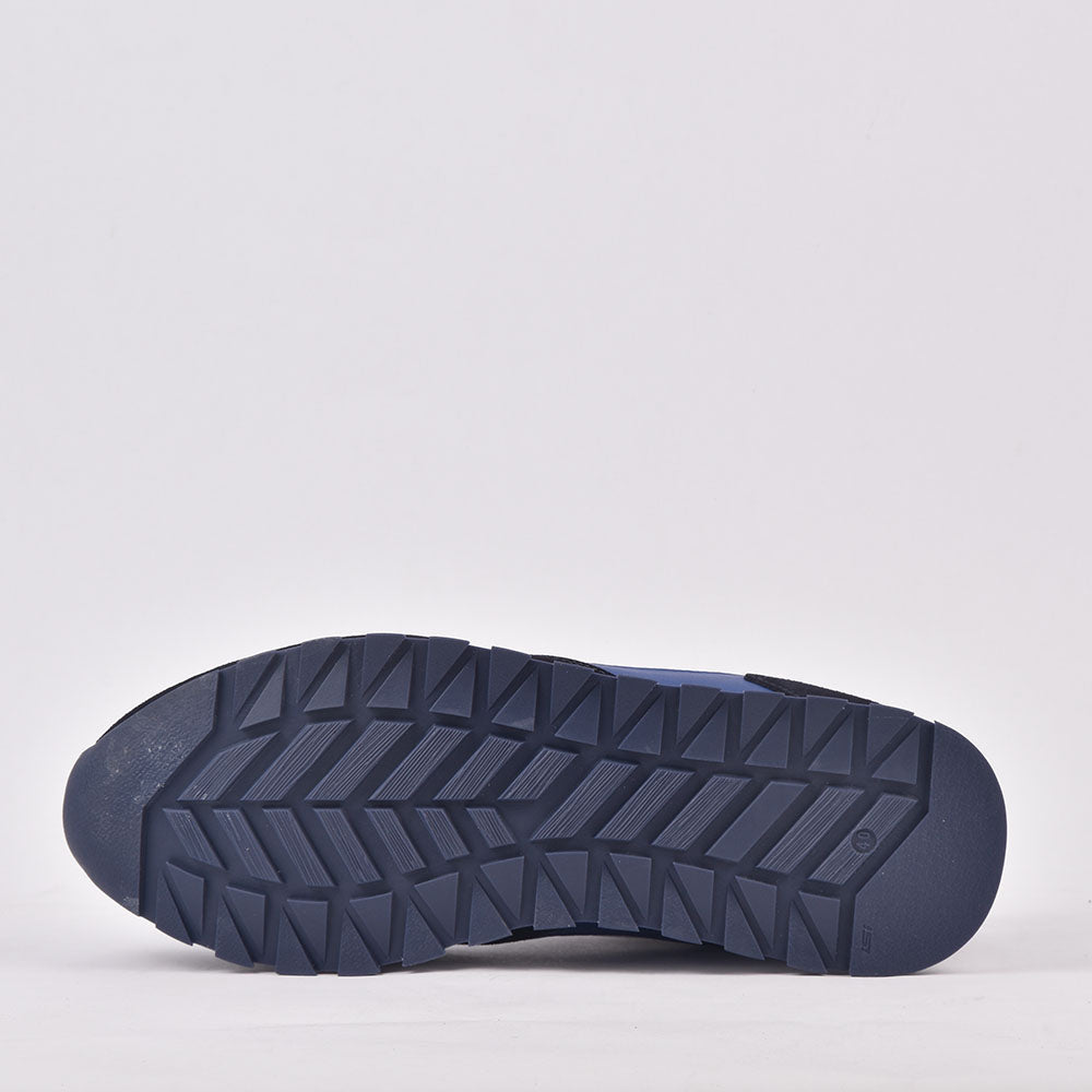 HARMONT AND BLAINE SCARPA UOMO CALF BLU GRIGIO﻿ 5