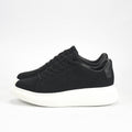 VO7 Baskets Elysee Knit Noir Homme