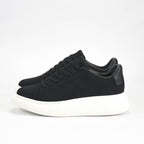 VO7 Baskets Elysee Knit Noir Homme