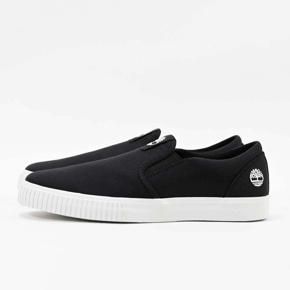 Timberland Slip-On Toile Noir Confortable Homme