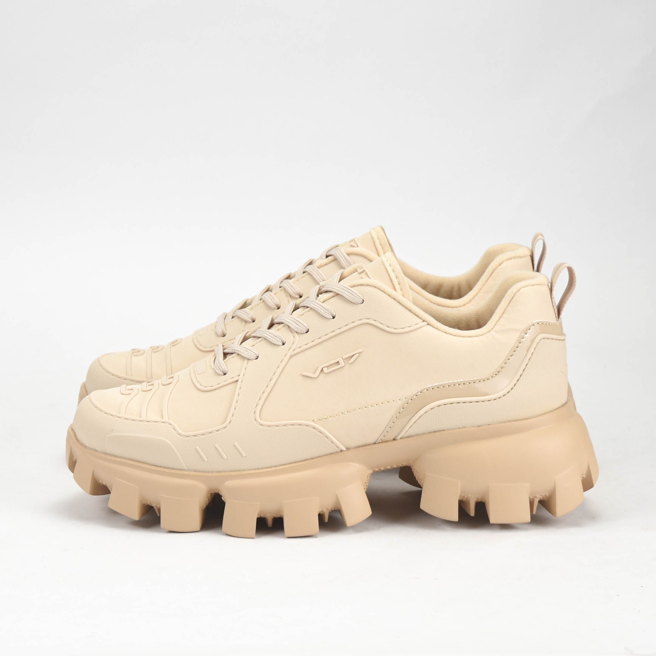 VO7 Baskets Amber Nude Élégantes Femme