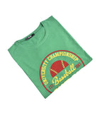 T-shirt VERT BASSEBALL