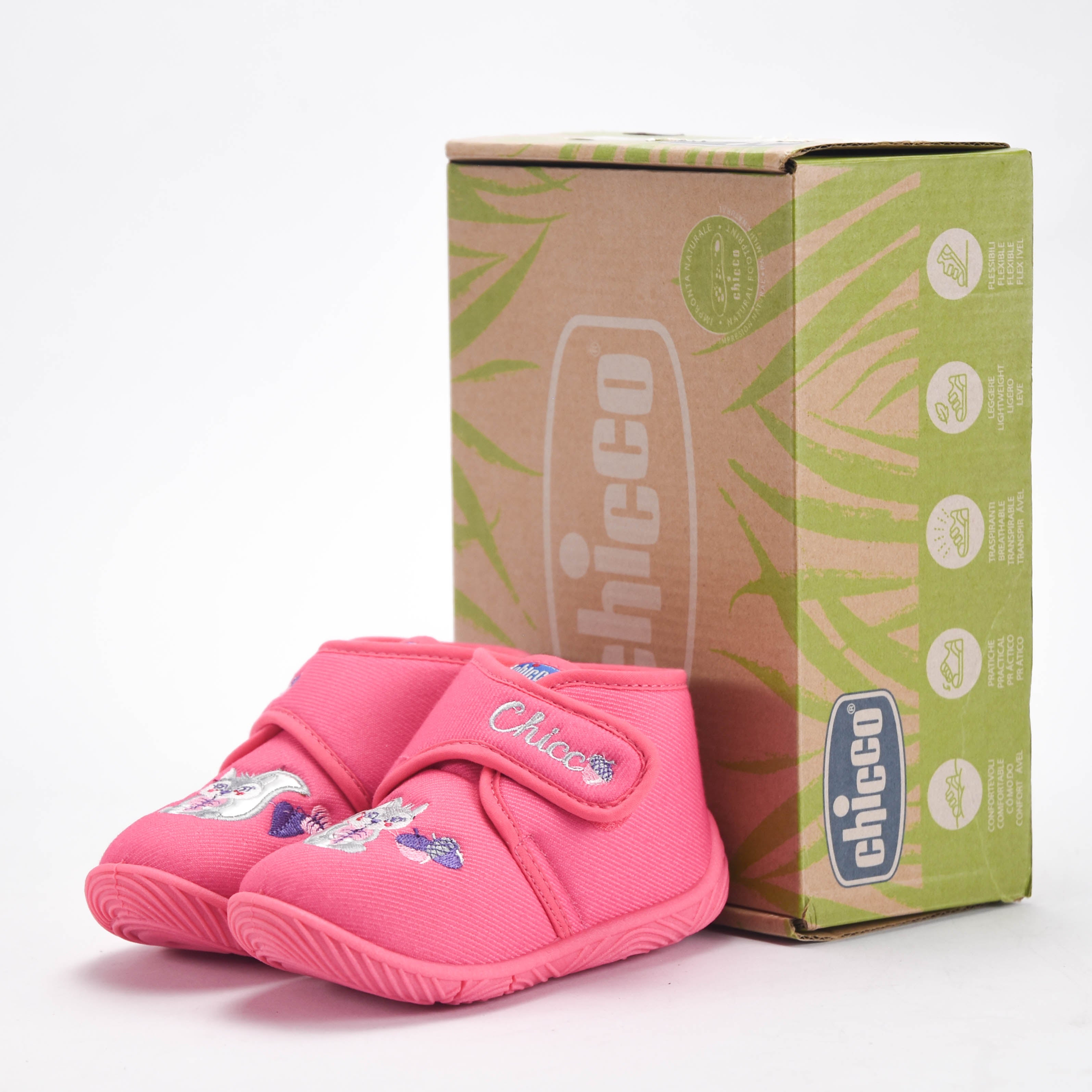 Chicco Chaussons Souples et Respirants Fille