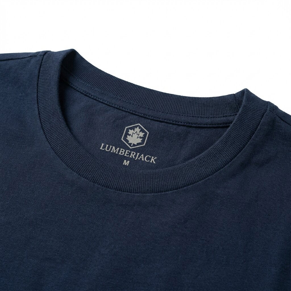Kimland T-shirt Bleu Marine Logo Homme