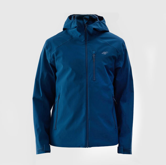 4F Veste Softshell Coupe-vent Homme Bleu
