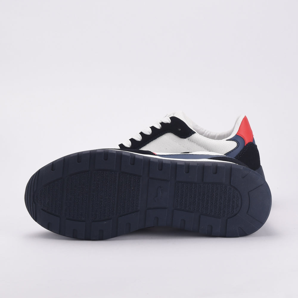 Harmont & Blaine Baskets Casual en Mesh et Daim Homme