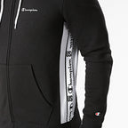 Champion Survêtement Complet à Capuche Noir Homme