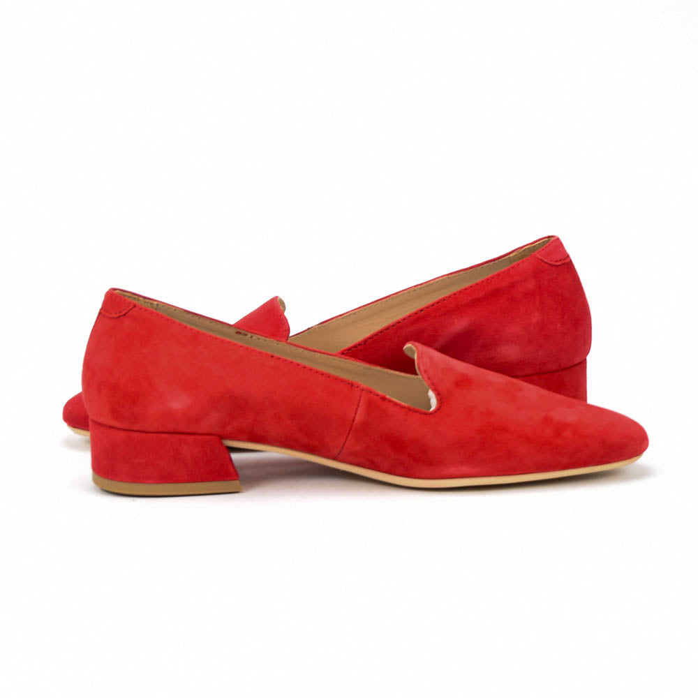 André Mocassins Femme Jubba Élégants Rouge