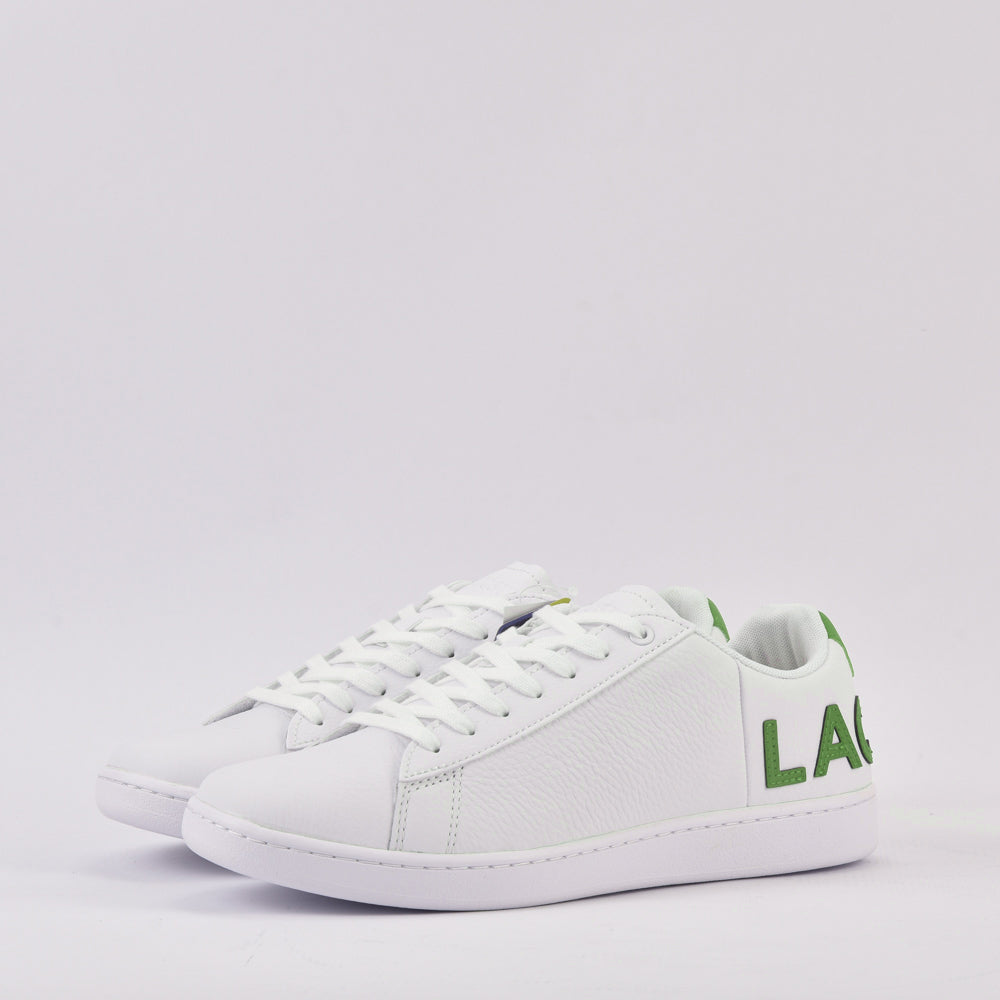 Lacoste Carnaby Baskets Cuir Blanc Homme
