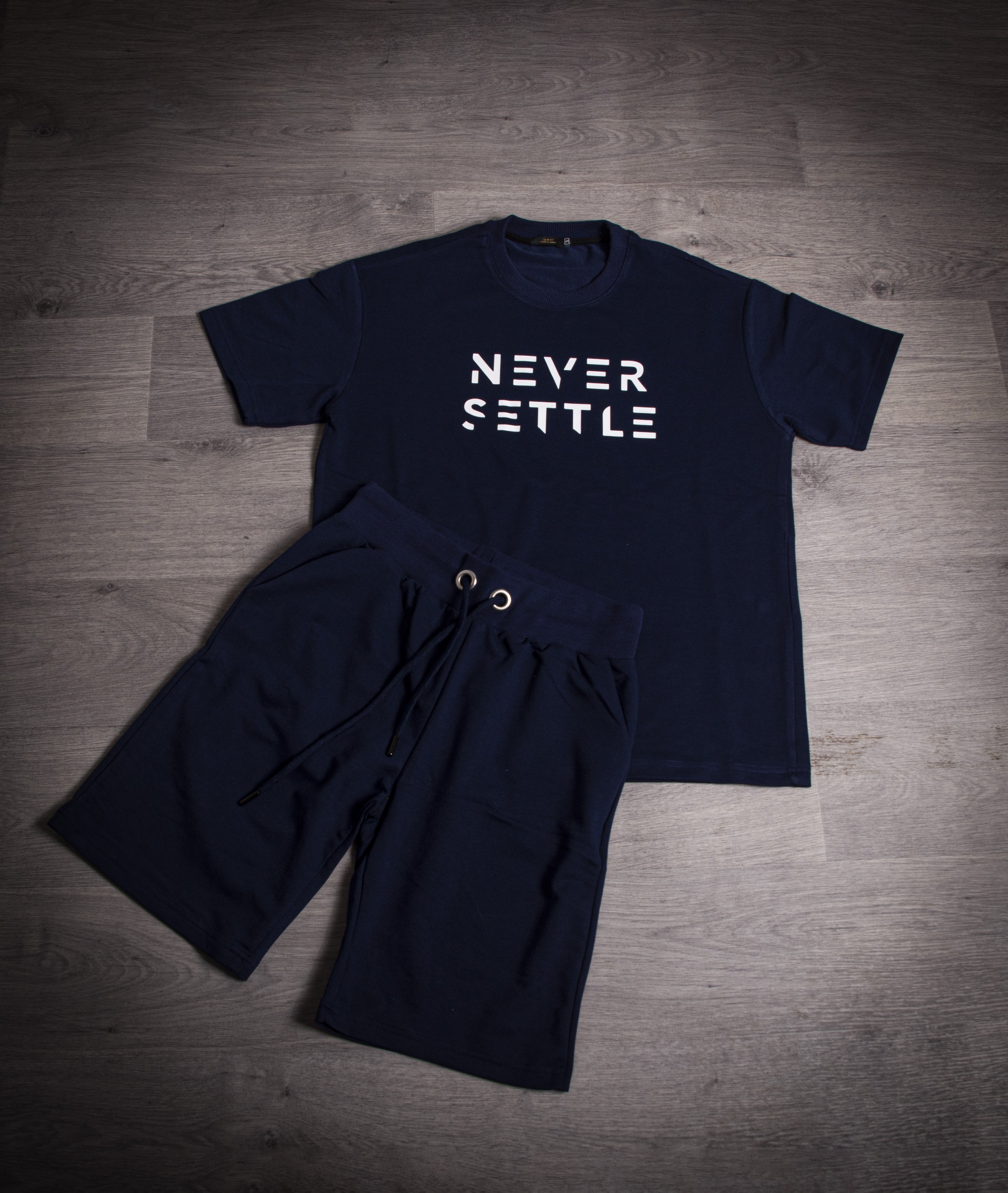 Kimland Ensemble Sportif Never Settle Bleu Nuit Homme