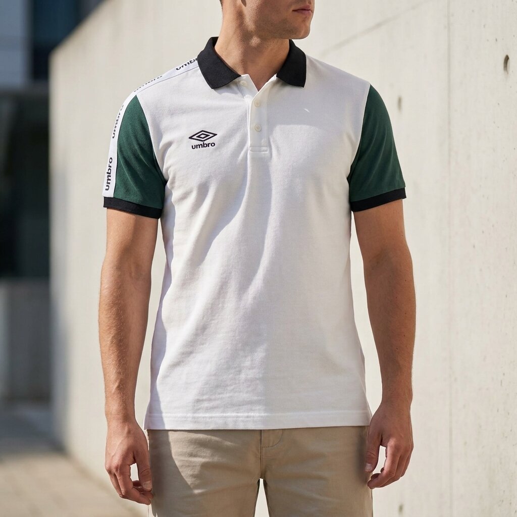 Umbro Polo Sportif Bicolore Homme