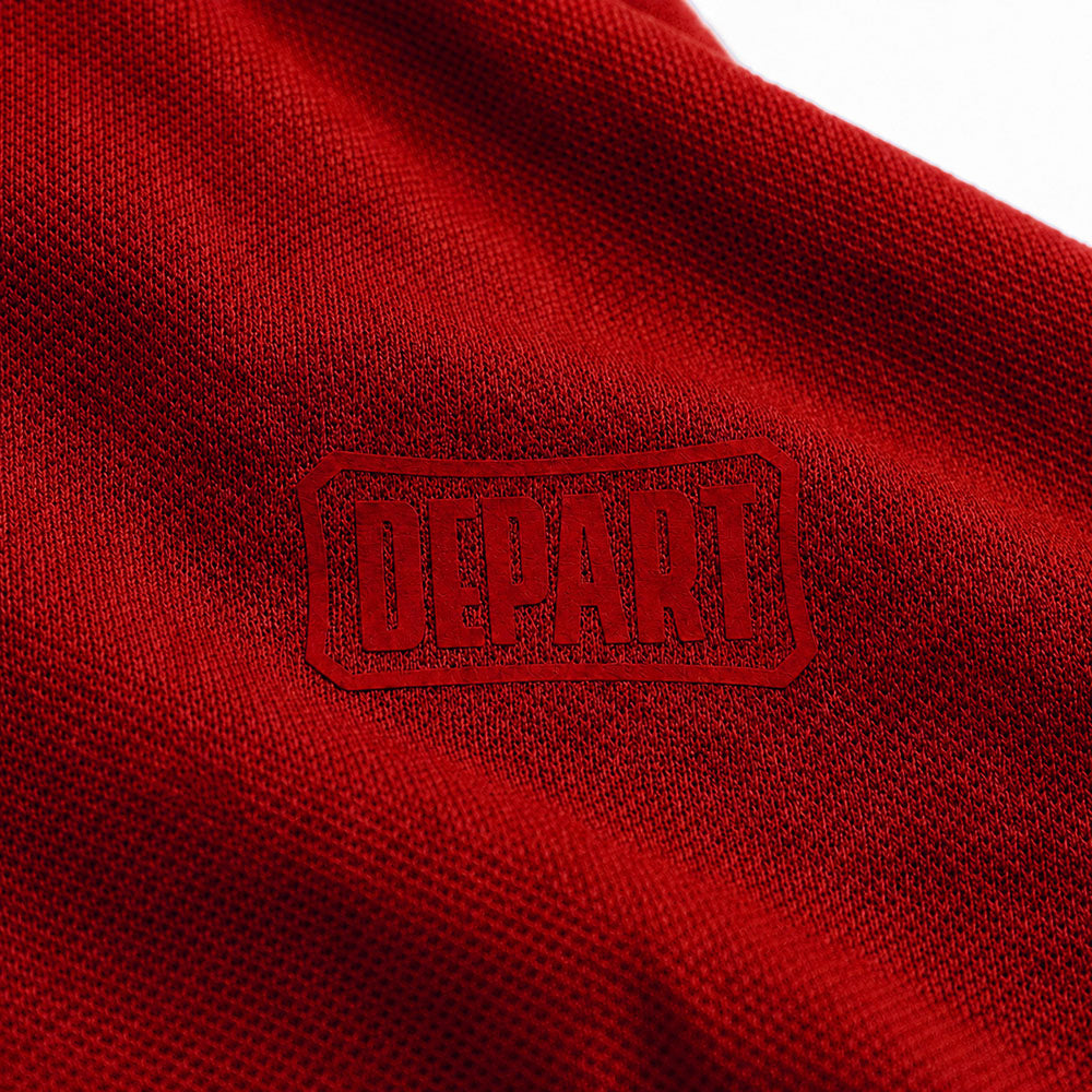 Depart Polo Homme Rouge Élégant et Confortable