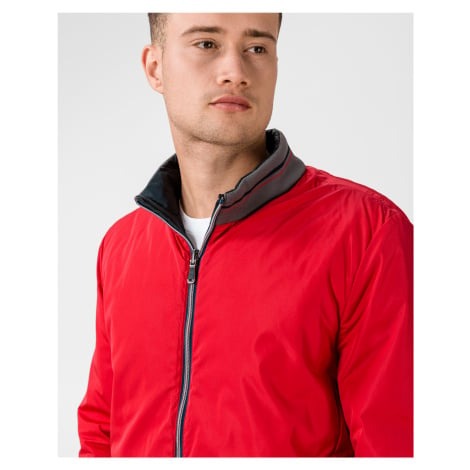Geox Veste Bomber Genova Respirante Homme Rouge