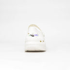 Peak Sabots Plateforme Confortables Blanc Femme