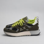 BASKET SUN68-JAKI-OUTDOOR-19-MILITAIRE﻿ 5
