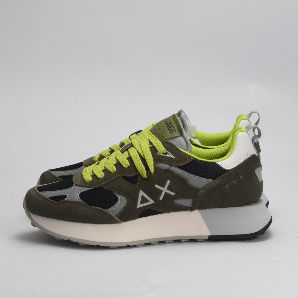 BASKET SUN68-JAKI-OUTDOOR-19-MILITAIRE﻿ 5