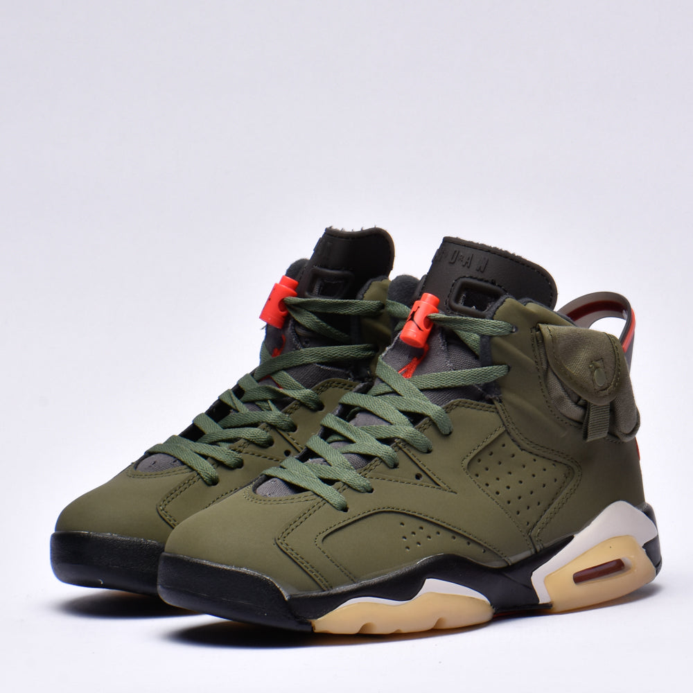 Nike Jordan 6 Sneakers Style Militaire Homme