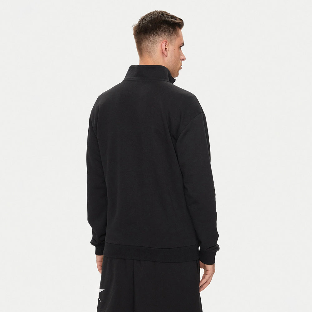 Reebok Sweat-shirt Col Montant Zippé Confort Homme